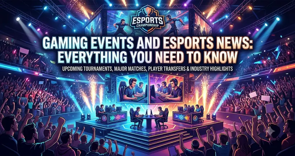 Gaming Events and Esports News: Everything You Need to Know Gaming Events and Esports News_ Everything You Need to Know