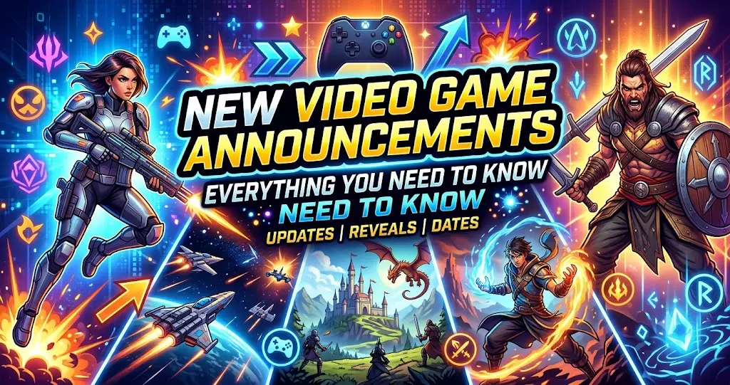 Top New Video Game Announcements: Everything You Need to Know New Video Game Announcements_ Everything You Need to Know'