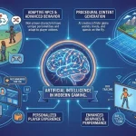 What role does artificial intelligence play in modern gaming