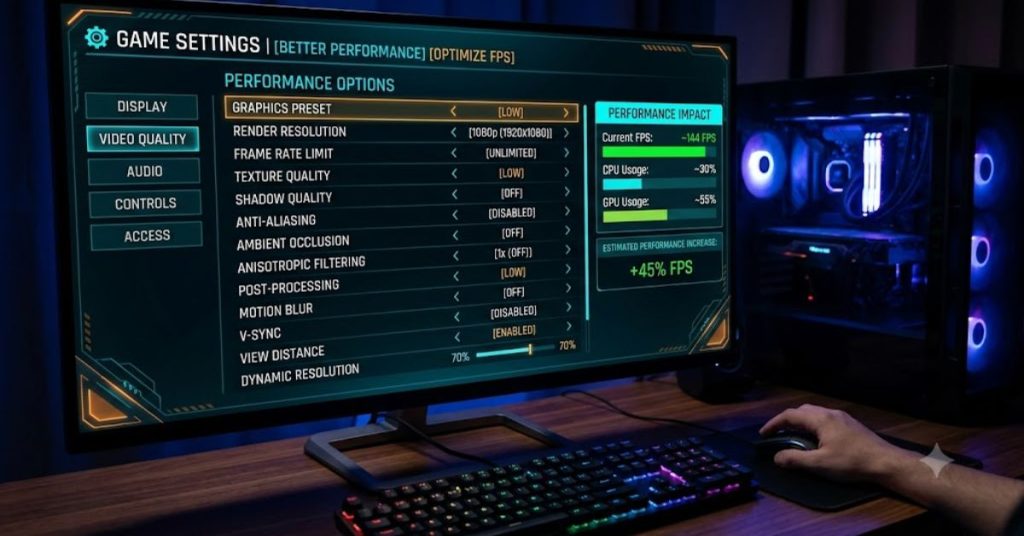 game settings for better performance the complete guide to smoother gameplay