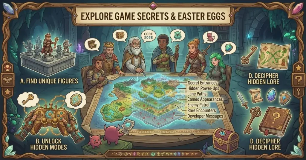 Hidden Secrets and Easter Eggs in Games Guide hidden secrets and easter eggs in games guide